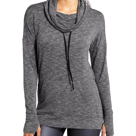 Athleta Sweaters - Athleta Studio Cowl Sweatshirt